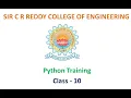 Control Flow in Python Part - 3 09-06-2021