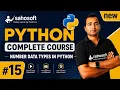 Number Data Types in Python Python AI based Complete Python course Series 2026