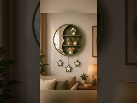 Cardboart Crafts - Wall Decor Idea