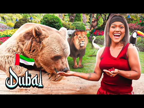 FOMOS EM UM SANTUÁRIO DE ANIMAIS EM DUBAI!!!