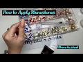Beginners Guide to Applying Rhinestones