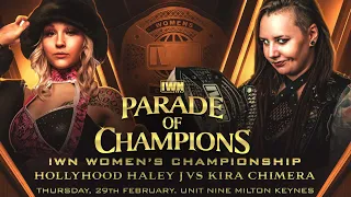 Download [FREE MATCH] Netflix 'Wrestlers' Star Hollyhood Haley J vs Kira Chimera for the Womens Championship MP3