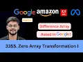 LeetCode 3355 Zero Array Transformation I Difference Array Google Interview Question