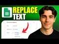 How To Find And Replace Words In Google Sheets Tutorial 2026