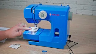SINGER M1005 - MINI MÁQUINA DE COSTURA - Aula completa de manuseio