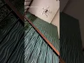Wall paneling work