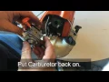 Changing Fuel Line on Stihl FS90R Trimmer Weedeater