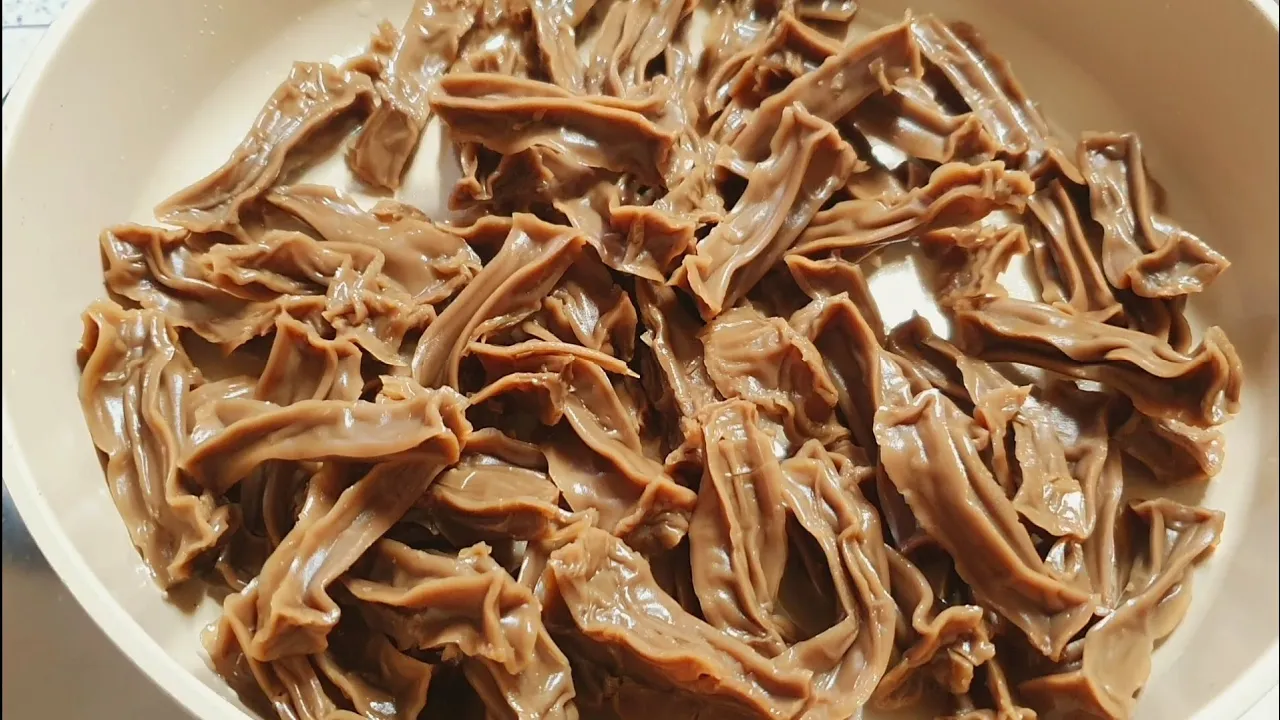 도토리묵볶음 (묵말랭이 요리)