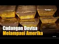 Download Lagu Cadangan Devisa Bank Sentral Dunia Berbentuk Emas Cetak Rekor, Melampaui US Treasury | KONTAN News