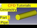 CFD Tutorials Pipe Geometry part1