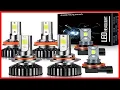SHENKENUO Fit For TOYOTA 4RUNNER 2013-2020 LED Headlight Bulbs High Beam H11 Low Beam