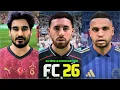 FC 26 | All Turkish Süper Lig Players Real Faces