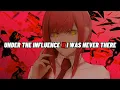 under the influence x i was never there - chris brown \u0026 the weeknd [edit audio]