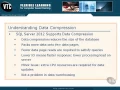 Implementing a Data Warehouse with SQL Server 41 Understanding Data Compression YouTube
