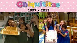 Cena do Bolo | Comparação de Cena Chiquititas 1997 x 2013