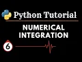 Numerical integration using trapezoidal and Simpson s rule in python