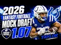 Best 1 07 Draft Strategy 2026 Fantasy Football