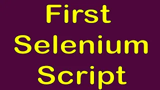 Create First Selenium Project - Creating First Selenium Script in Eclipse by Using Selenium Java API