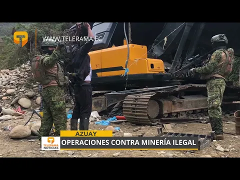 Operaciones contra minería ilegal