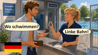Learn German Through Summer Story German Listening Practice for A1-A2