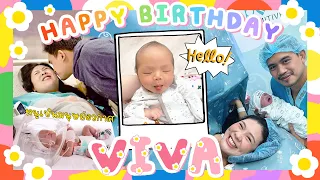 Birth Vlog คลอดลูกอย่างสดใส ไม่มีอะไรน่ากลัวซักนิด 😋🥳 HBD baby Viva 🫶🏻💖 | icepadie
