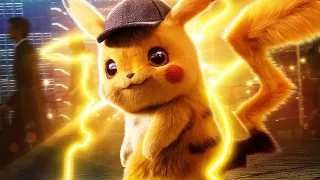 بوكيمون جسمه مليان قوة خارقه يدخل معركة مع اكتر شخص مجنون علي الارض ملخص فيلم Detective Pikachu 