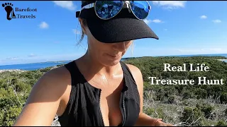 Real Life Treasure Hunting: Geocaching (S4 E28 Barefoot Travels)