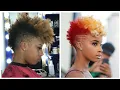 Tapered Mohawk Cut By The HairBender Afro Hairstyle For Women