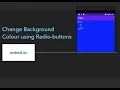 Usage of Radio button in Android