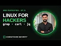 Linux Command Line for Hackers grep curl jq sed awk for Recon 2026