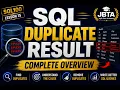 SQL Duplicate Results Complete Overview SQL Server Tutorial for Beginners Lesson 15 SQL Mastery