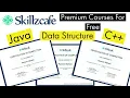SkillzCafe Premium Courses For Free With Certificate Development C Java Data Structure
