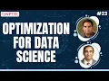 Optimization for Data Science Data Science for Engineers