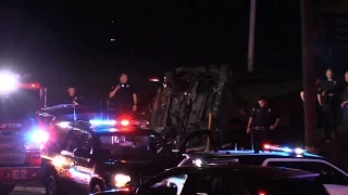 Clifton NJ Fire Department operates at a Double Fatal Accident Route 3 West Valley Road 2015