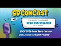 SDConCast 2025 - SDCC 2026 Open Registration