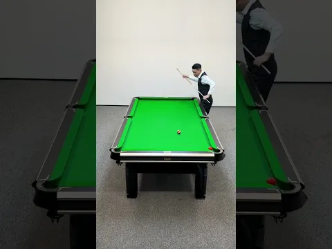 40 Seconds! Jump Ball Ceiling Player!#billiards #pool #funny #搞笑 #桌球技巧