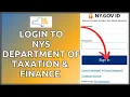 How to in NYS Department of Taxation and Finance Account 2024