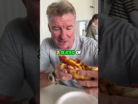 Costco Pizza Hot Dog Hack ~ Japanese Pineapple Pizza Edition!