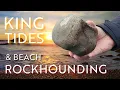 KING TIDES and Rockhounding the Oregon Coast