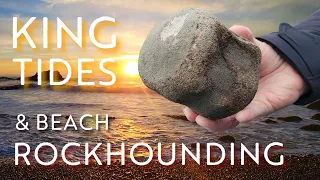 KING TIDES and Rockhounding the Oregon Coast