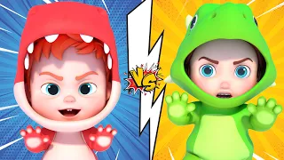 Las Mejores Canciones de Dinosaurios + Recopilación | GoBooBoo Español