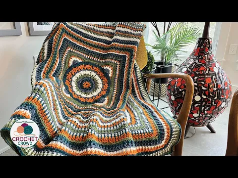 Left Hand: Rnds 5 \u0026 6 Extra Help: Study of Reality Crochet Blanket