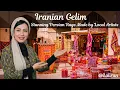 Iranian Gelim Stunning Persian Rugs Made by Local Aritists
