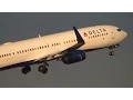Delta Air Lines N810DN 737-900ER Takeoff Portland Airport PDX