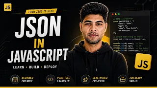 JSON in JavaScript JSON parse JSON stringify Explained JavaScript Tutorial