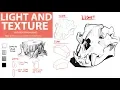 TEXTURE DRAWING IN SHAPE AND LIGHT