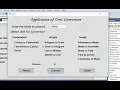 How to make Application of Unit Conversion in Visual Basic Net Visual Studio