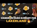 EXCLUSIVE Lakers Draft Pick Cameron Carr s First Interview Looks Up To Kobe Bryant