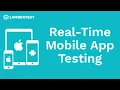 How To Perform Native Mobile App Testing On TestMu AI Platform Manual Testing TestMu AI
