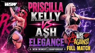 ash by elegance vs priscilla kelly wsw womens championship full match